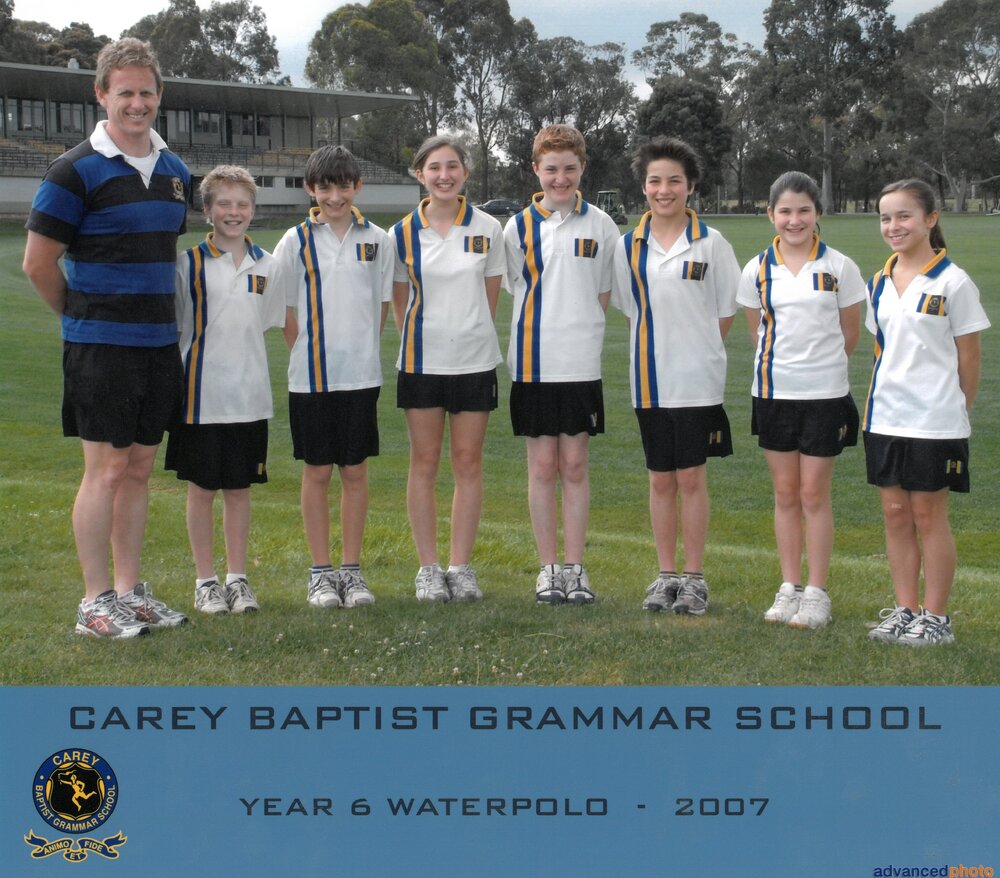 Donvale Year 6 Waterpolo, 2007