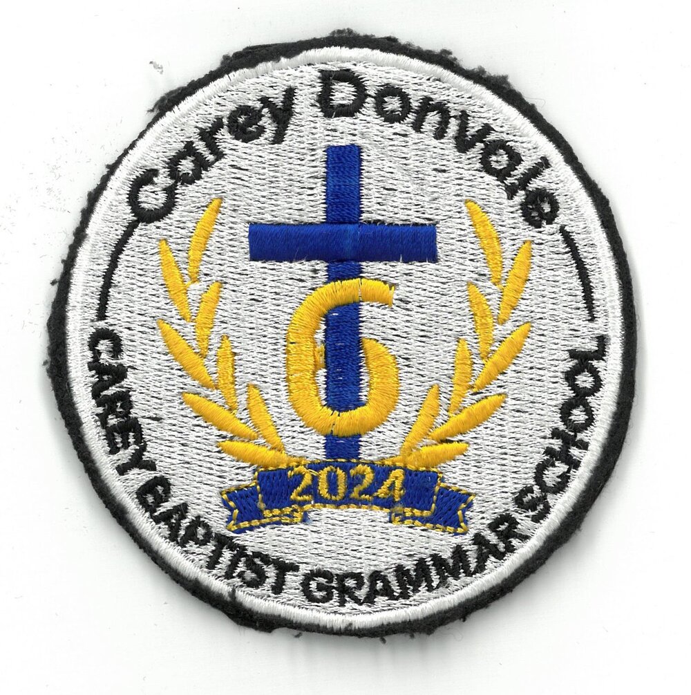 Carey Donvale Year 6 patch, 2024