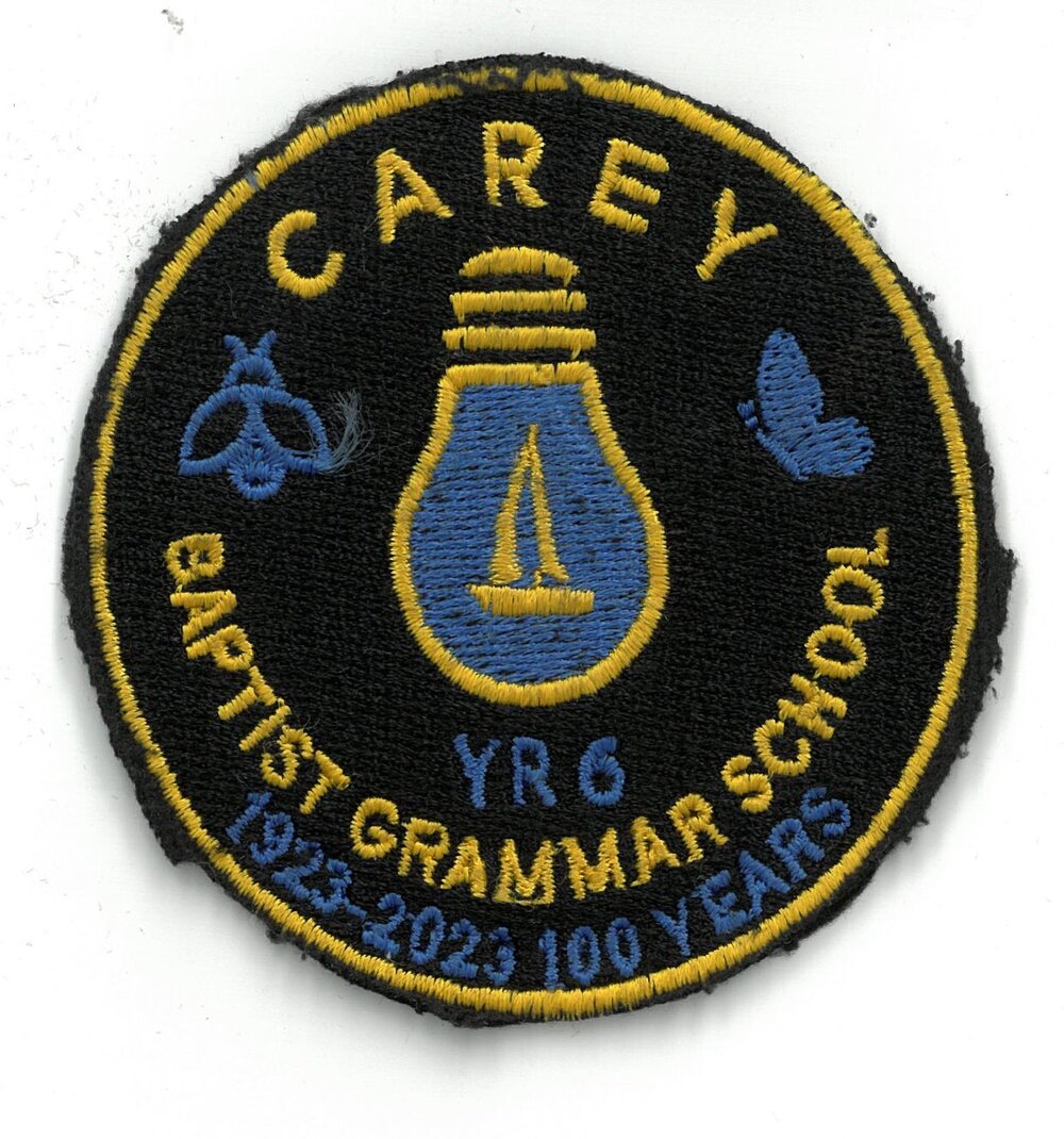 Carey Donvale Year 6 patch, 2023