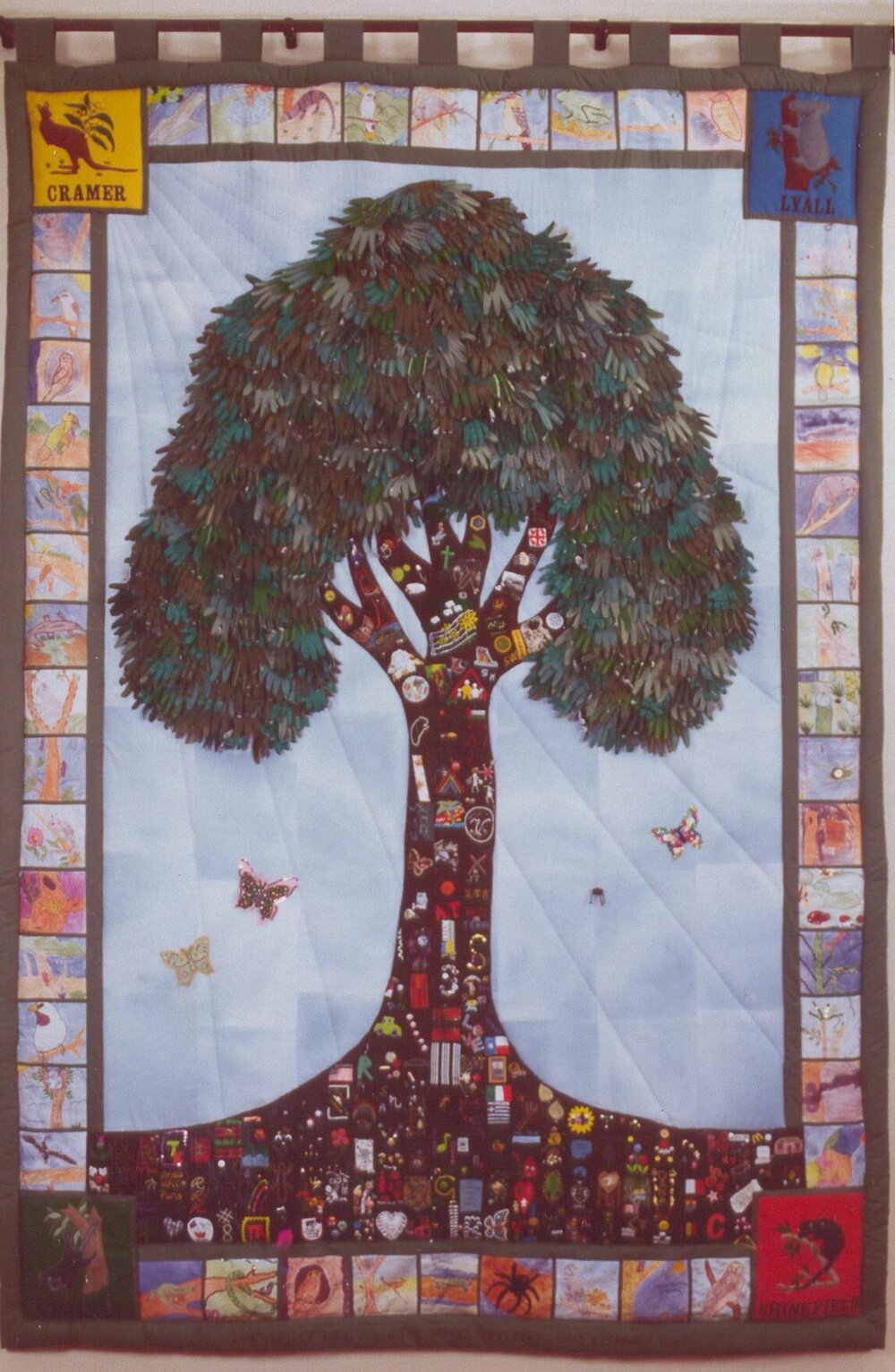 Tree of Life quilt, 1995