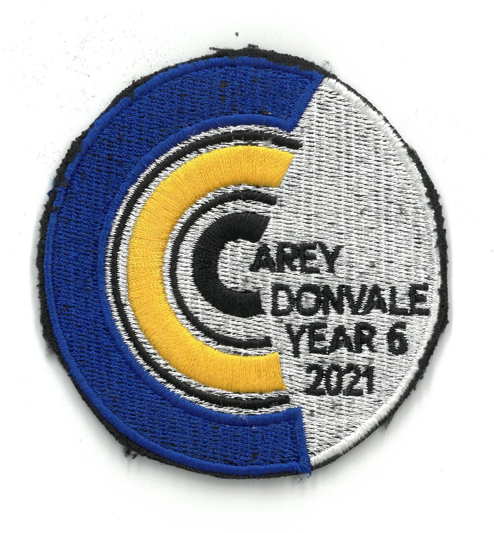 Carey Donvale Year 6 patch, 2021