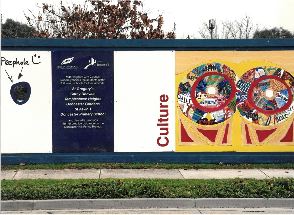 Community Arts Fence (hoardings), 2010