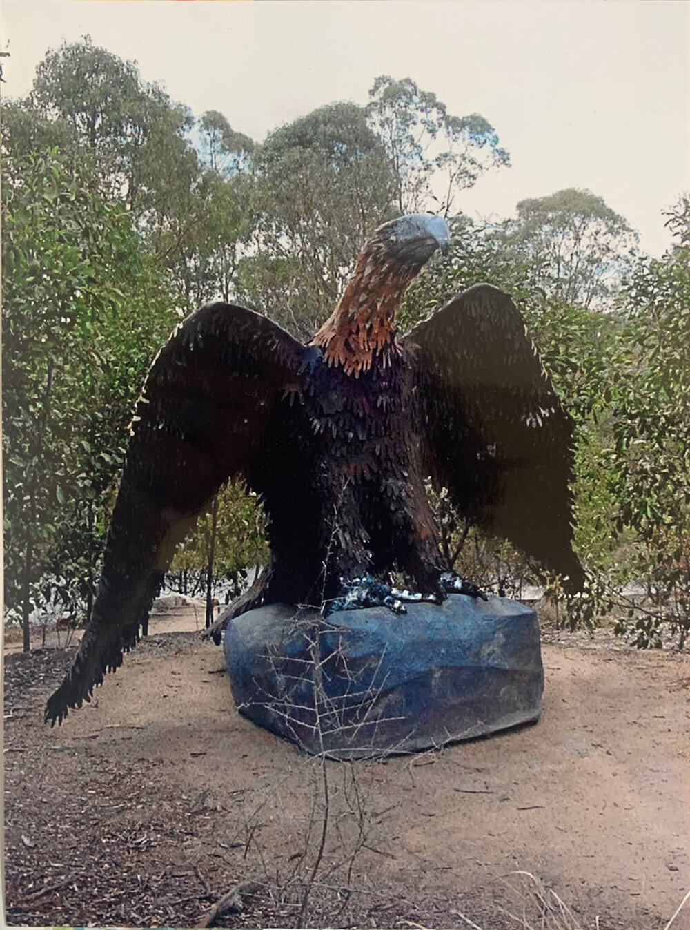 Bunjil the eagle sculpture, 2003