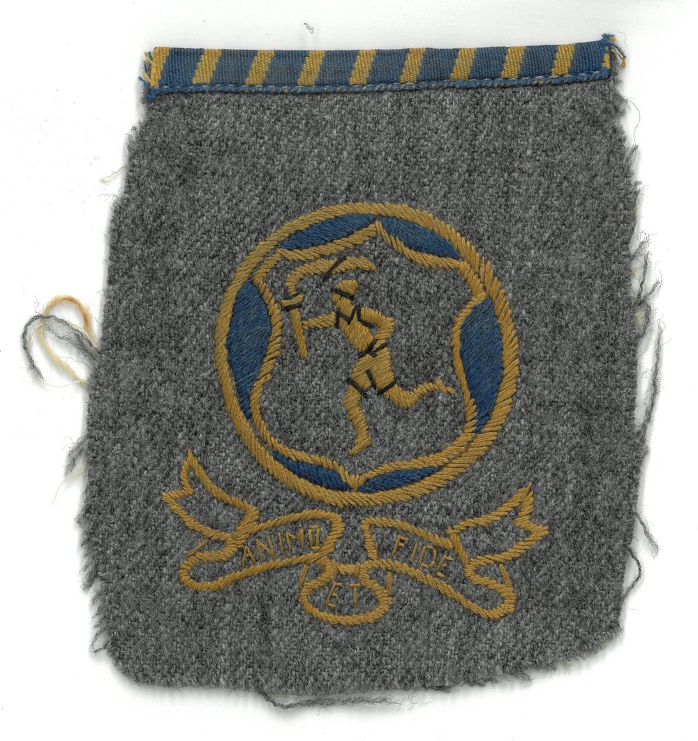 Junior School blazer pocket, circa 1960
