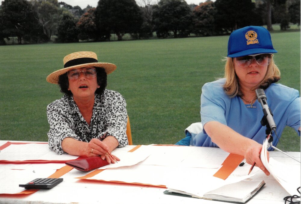 Shirley Allen at Bulleen, 1991