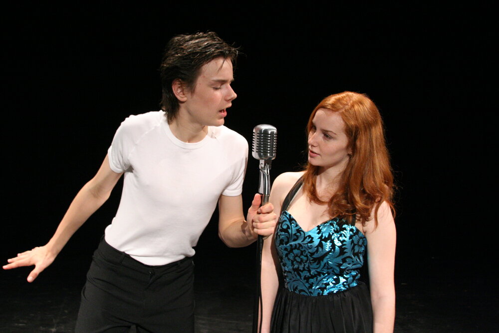 Rehearsing for the 1957 Annual Mudgegonga Variety Gala Spectacular, Carey Middle School Tour, 2007