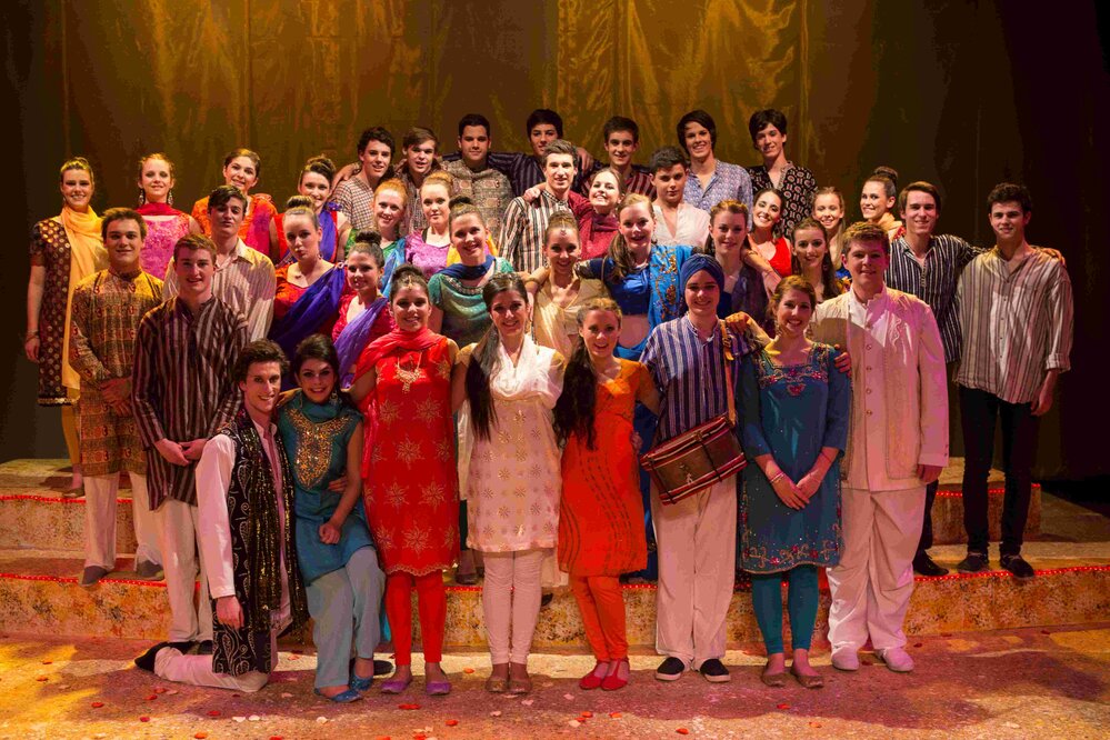 Senior School play 'Bride and Prejudice', 2012