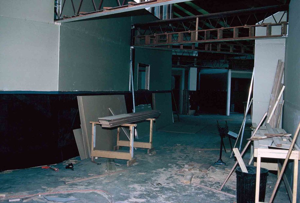Landscaping and building works at Donvale, 1988