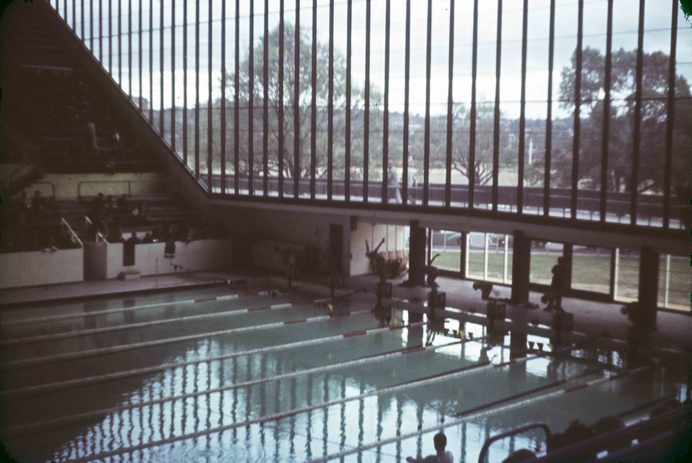 House swimming at Olympic Park, 1958