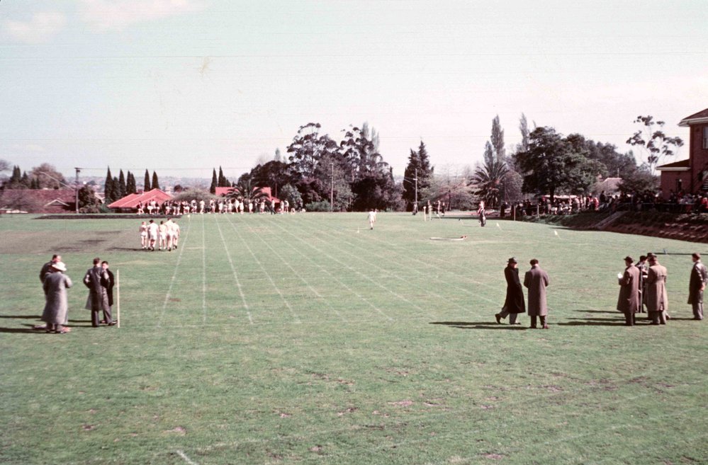 Athletics on the oval, 1958
