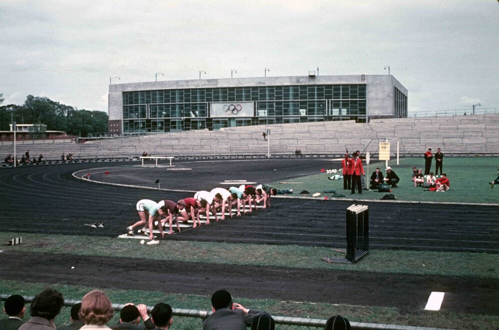 Combined sports at Olympic Park, 1958