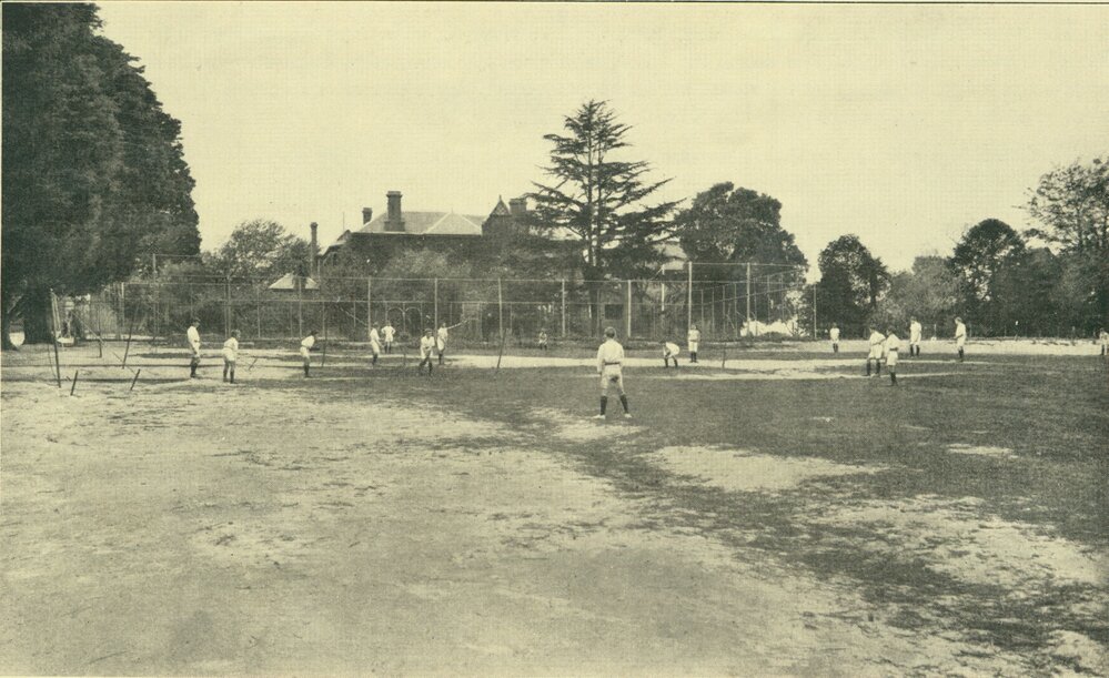 Preparatory School oval, 1929