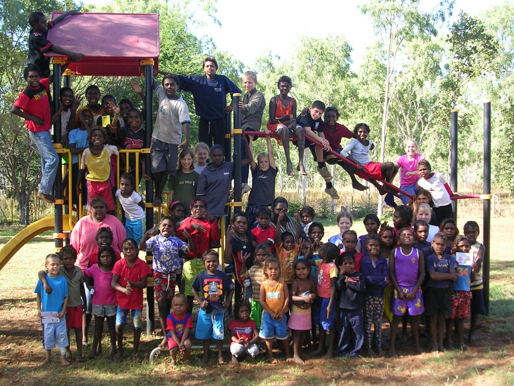 The first visit to Robinson River, 2005