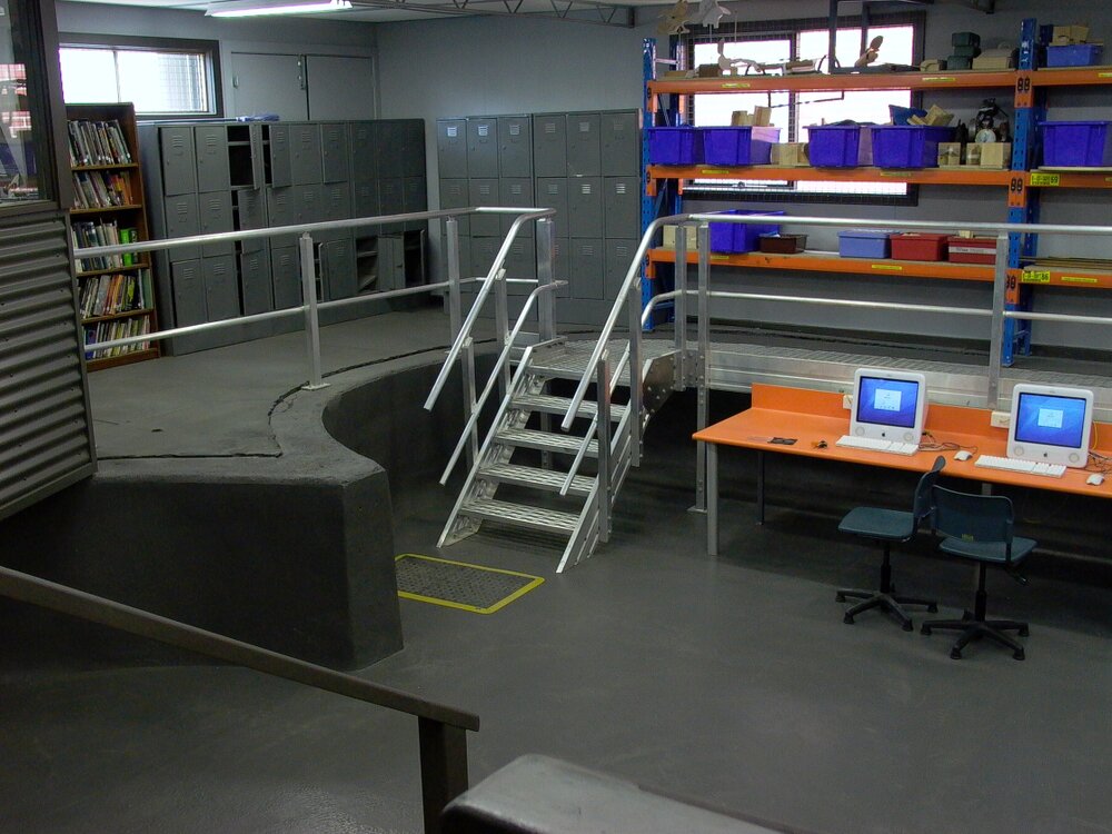 Former rowing pool, 2002