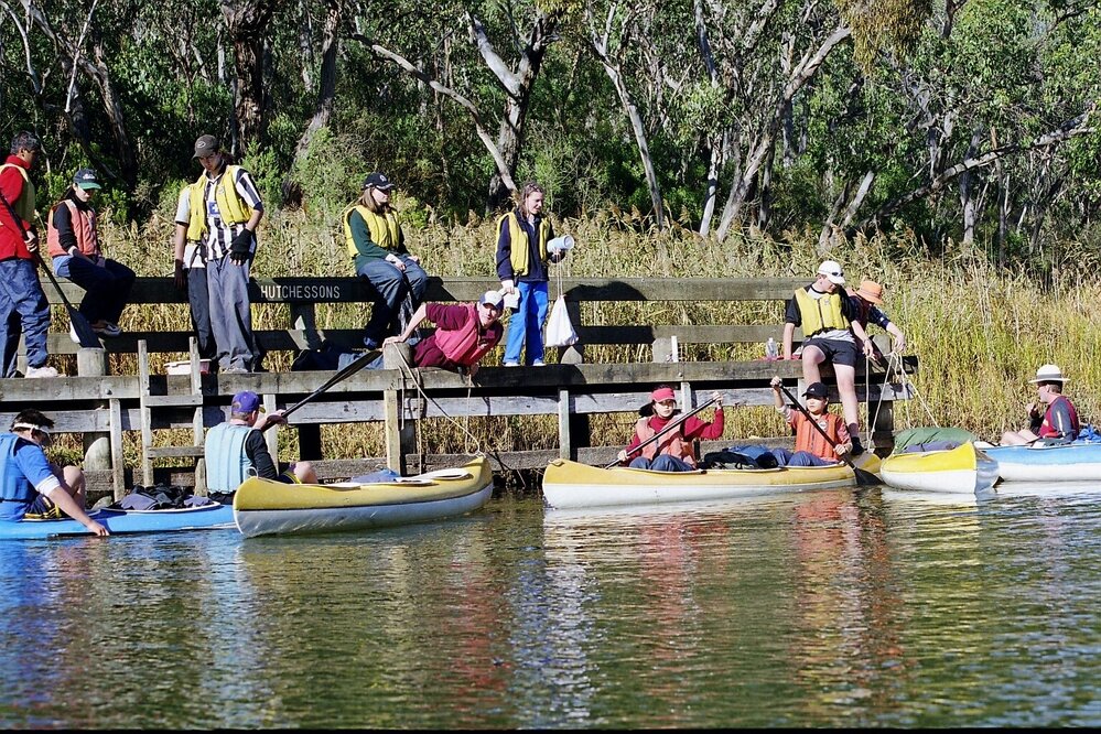 Glenelg River canoeing, 2007