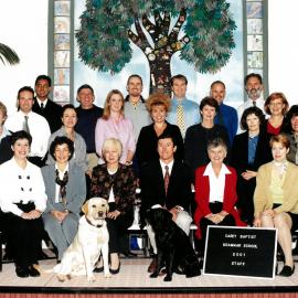 Donvale staff, 2001