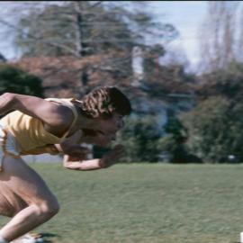 Athletics on Sandell Oval, 1974