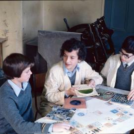 Art class, 1974