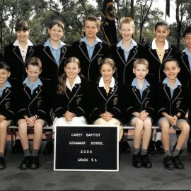 Donvale Grade 5A, 2004