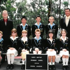 Donvale school leaders, 2004
