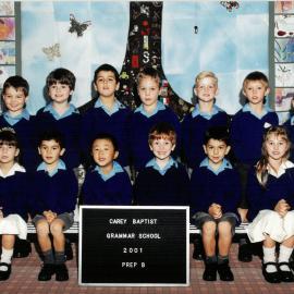 Donvale Grade Prep B, 2001