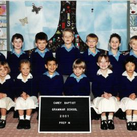 Donvale Prep M, 2001