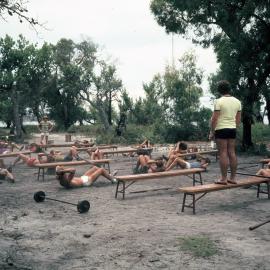 Toonallook rowing camp, 1982