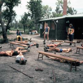 Toonallook rowing camp, 1982