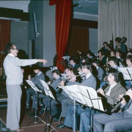 Senior School orchestra, 1974