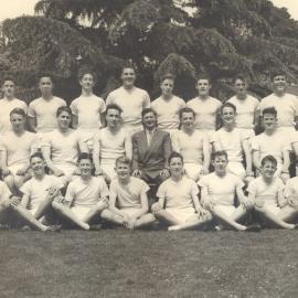 Athletics team, 1955