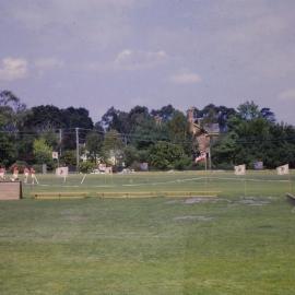 House sports on Sandell Oval, 1960s