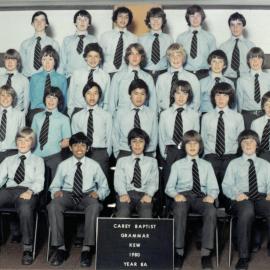 Year 8A, 1980