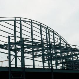 Construction of the Gerard Cramer Physical Education Centre, 1986