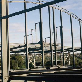 Construction of the Gerard Cramer Physical Education Centre, 1986