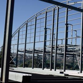 Construction of the Gerard Cramer Physical Education Centre, 1986