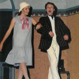 Scene from the senior school musical 'The Boy Friend', 1993