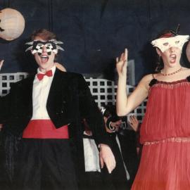 Scene from the senior school musical 'The Boy Friend', 1993