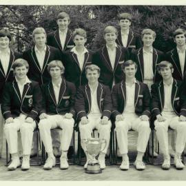 APS Premiership Cricket team, 1970