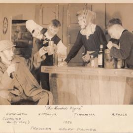 Scene from '"The Hooded Figure", 1958