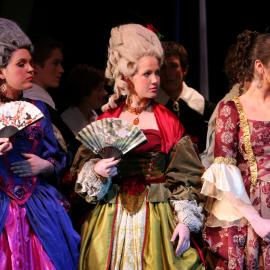 Scene from Senior School play, Cyrano De Bergerac, 2005