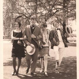 Cast members of the Senior School musical The Boy Friend, 1965