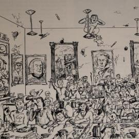 Sketch of the music camp, 1990