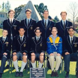 Boys basketball 2nds, 1996