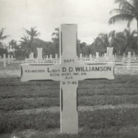 Grave of Donald Deakin Williamson, 1940s