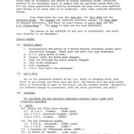 Fire report for the Camp Toonallook Committee, 1978