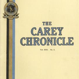 The Carey Chronicle, Vol. 30, No. 2 (December 1952)