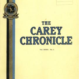 The Carey Chronicle, Vol. 32, No. 1 (July 1954)