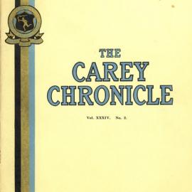 The Carey Chronicle, Vol. 34, No. 2 (December 1956)