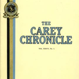 The Carey Chronicle, Vol. 36, No. 1 (July 1958)
