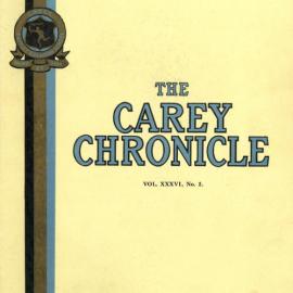 The Carey Chronicle, Vol. 36, No. 2 (December 1958)